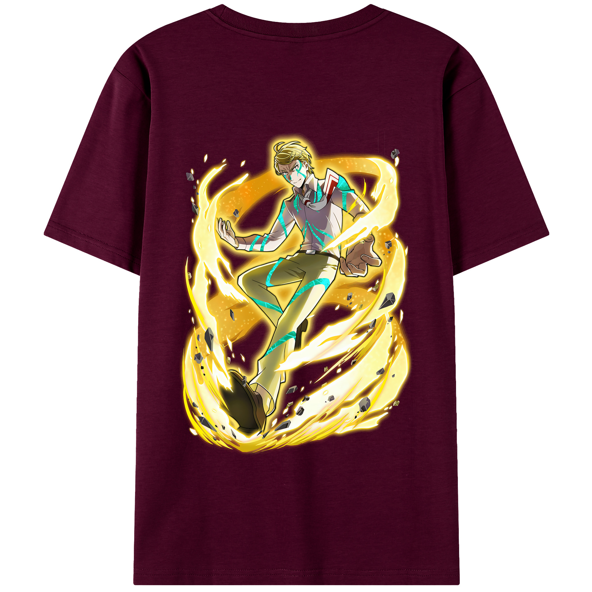 （画像用） 文豪ストレイドッグス Bungo Stray Dogs レディース半袖Tシャツ(バックプリント)